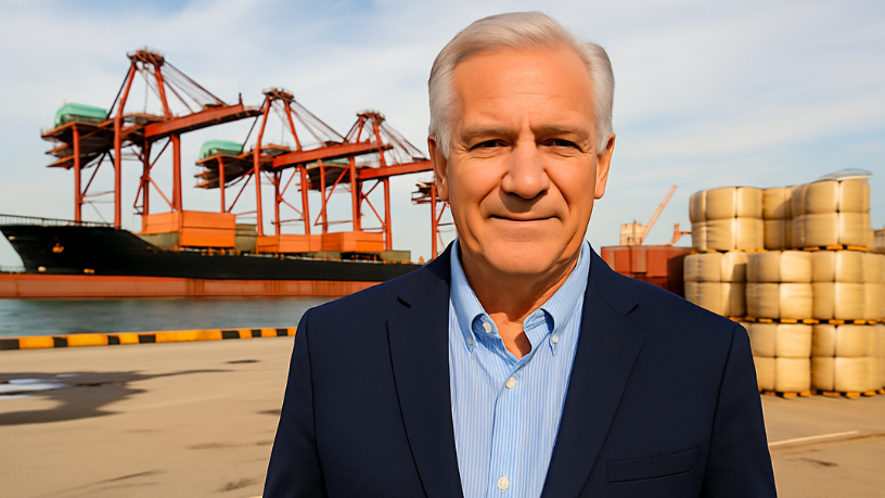 Aldo Vendramin ressalta que logística e tecnologia são essenciais para o avanço das exportações agropecuárias.